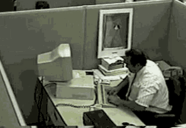 Computer Smashing GIF
